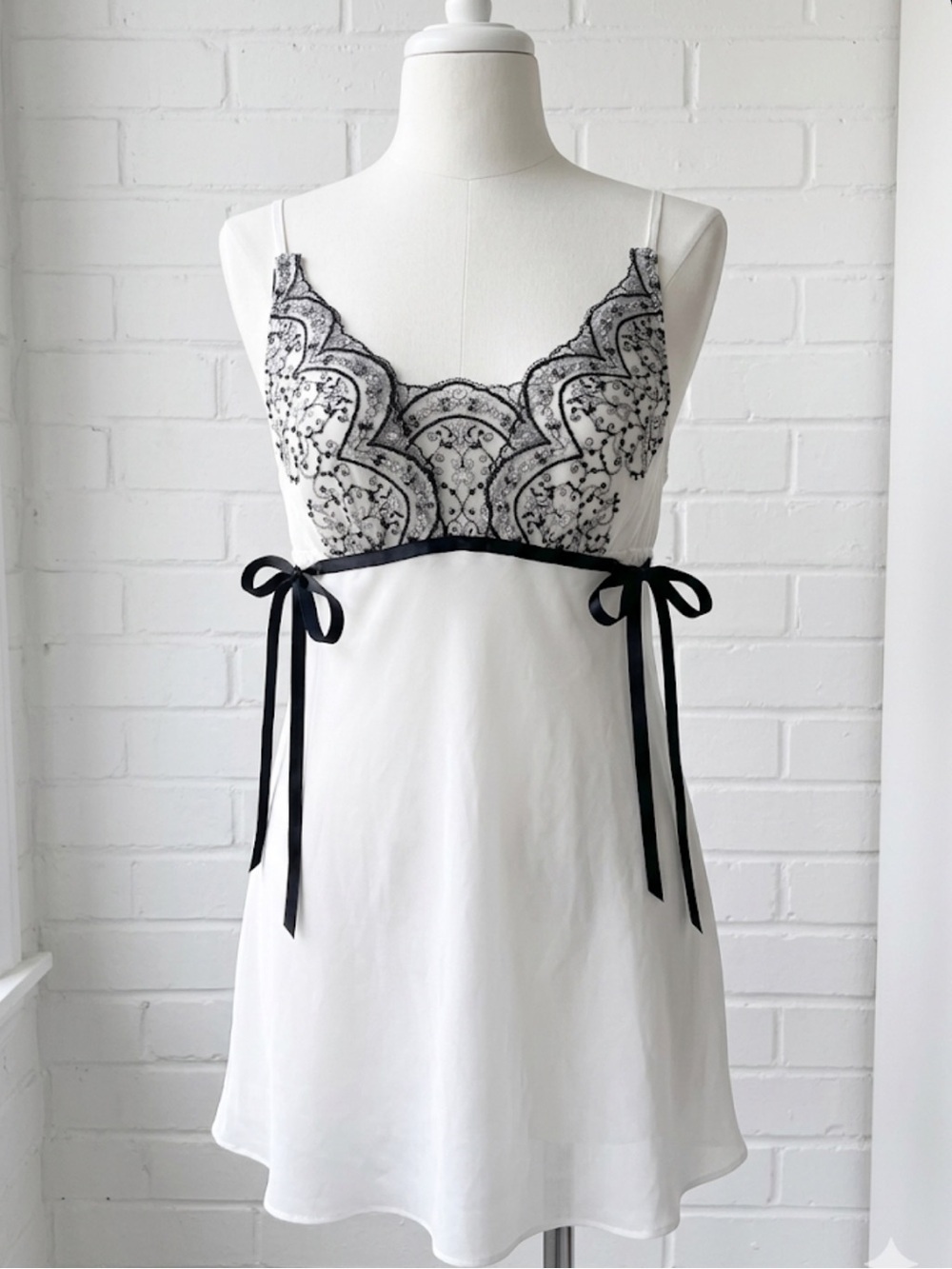 Linea Donatella Lace & Sheer Babydoll | Coquette Soft Girl Boudoir | Romantic